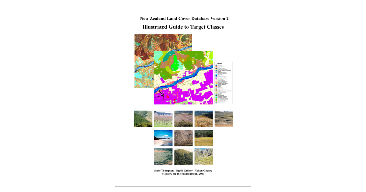 LCDB v6.0 - Land Cover Database version 6.0, Mainland, New Zealand ...