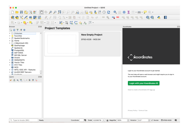 Getting Started Koordinates Help Support